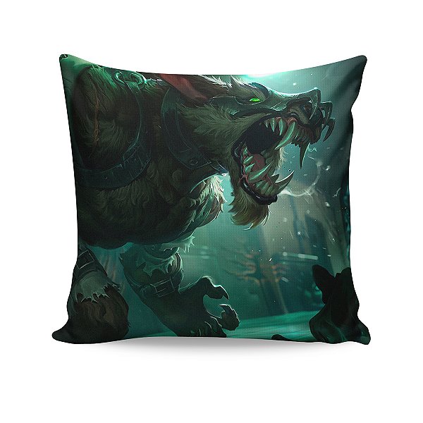 Almofada Warwick Selvagem League Of Legends LOL