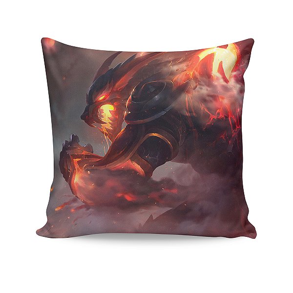 Almofada Warwick Presas de Fogo League Of Legends LOL