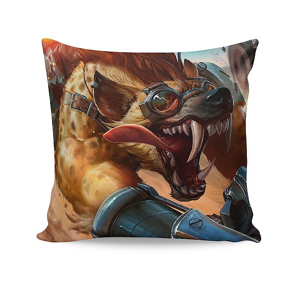 Almofada Warwick Hiena League Of Legends LOL