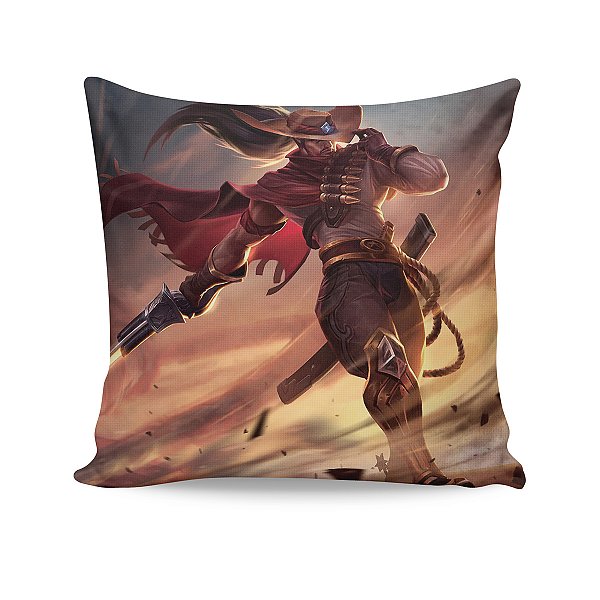 Almofada Yasuo Velho Oeste League Of Legends LOL
