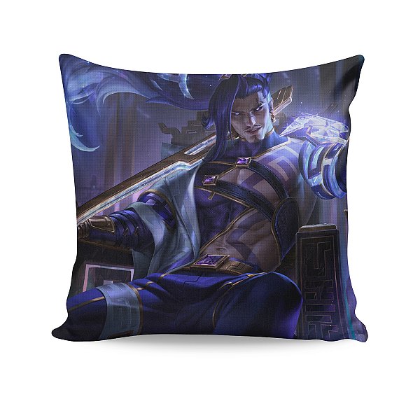 Almofada Yasuo Tinta Sombria de Prestígio League Of Legends