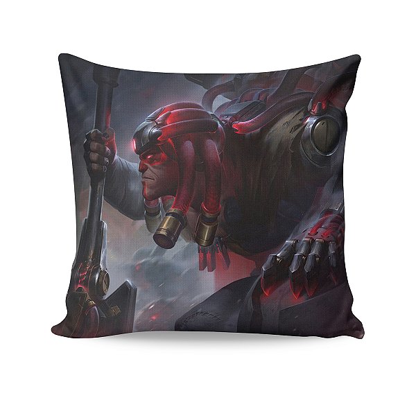 Almofada Yorick da Resistência League Of Legends LOL