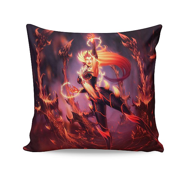 Almofada Zyra Fogo Silvestre League Of Legends LOL