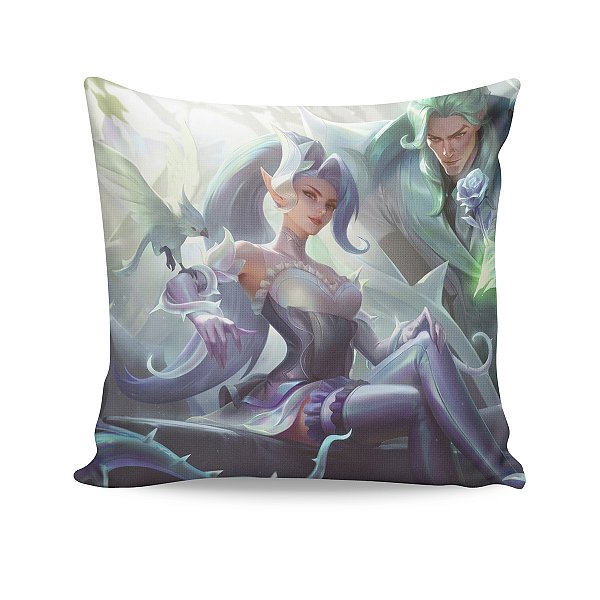 Almofada Zyra Rosa de Cristal League Of Legends LOL