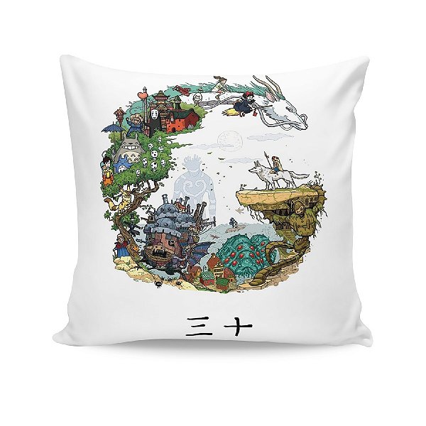 Almofada Totoro Ghibli Meu Vizinho Totoro