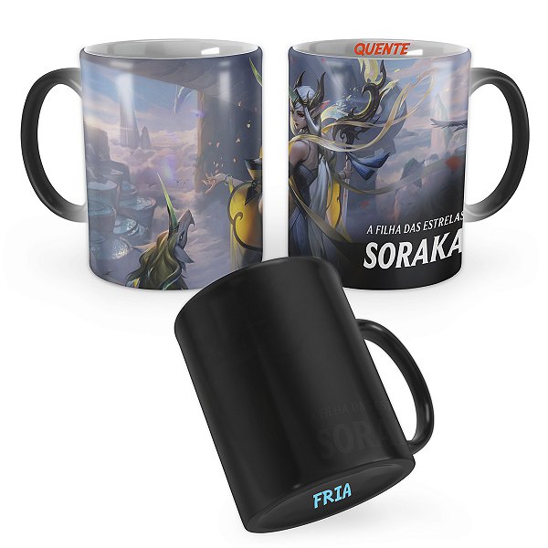 Caneca Mágica Soraka Jornada Imortal League of Legends Lol
