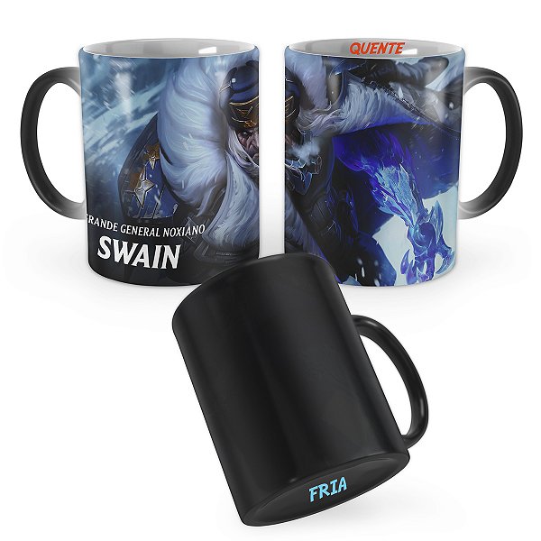 Caneca Mágica Swain da Fronteira Polar League of Legends Lol