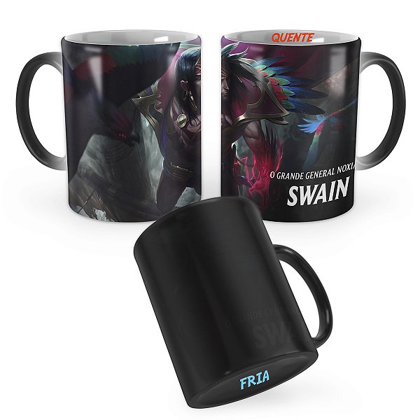 Caneca Mágica Swain Águas de Sentina League of Legends Lol