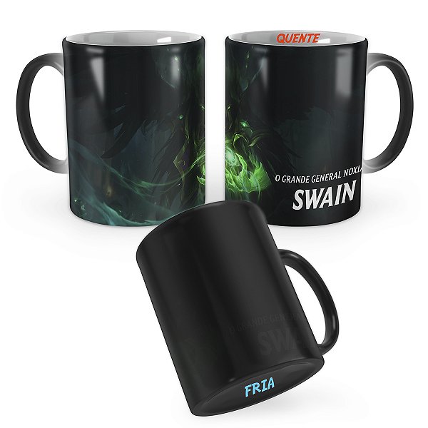 Caneca Mágica Swain Tirano League of Legends Lol