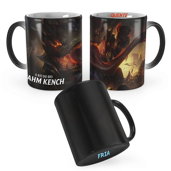 Caneca Mágica Tahm Kench Velho Oeste League of Legends Lol
