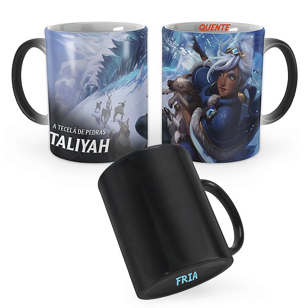 Caneca Mágica Taliyah de Freljord League of Legends Lol