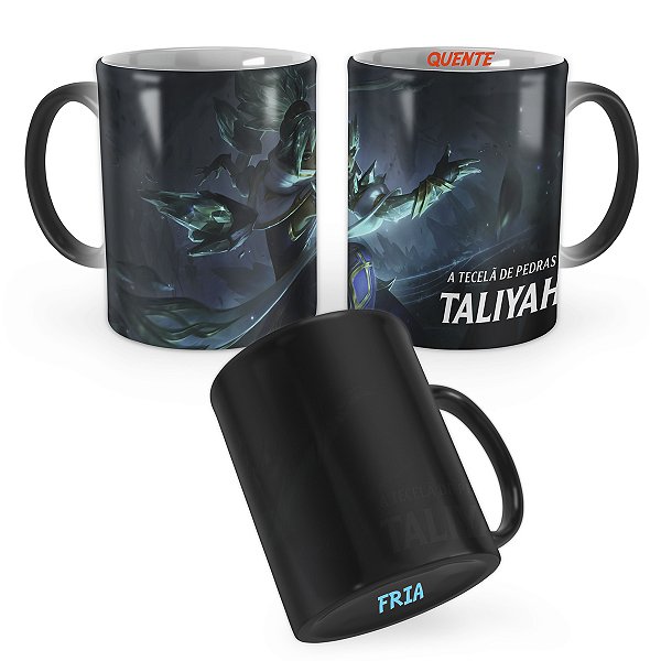 Caneca Mágica Taliyah Crystalis Motus League of Legends Lol