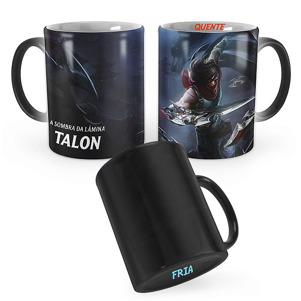 Caneca Mágica Talon Lâminas Dracônicas League of Legends Lol