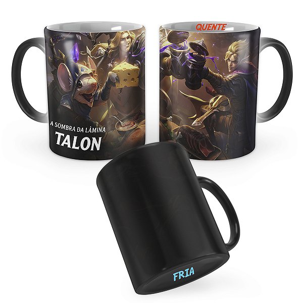 Caneca Mágica Talon Bosque Sombrio League of Legends Lol