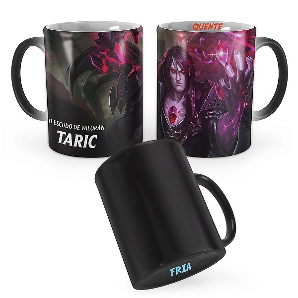 Caneca Mágica Taric Cavaleiro de Hematita League of Legends Lol