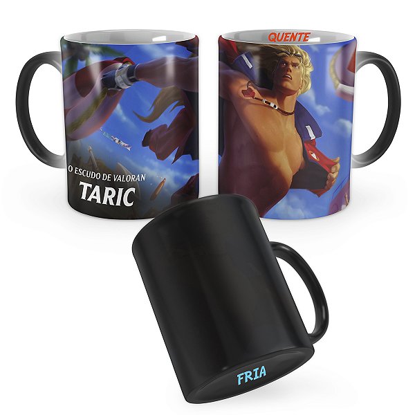 Caneca Mágica Taric Curtindo o Verão League of Legends Lol