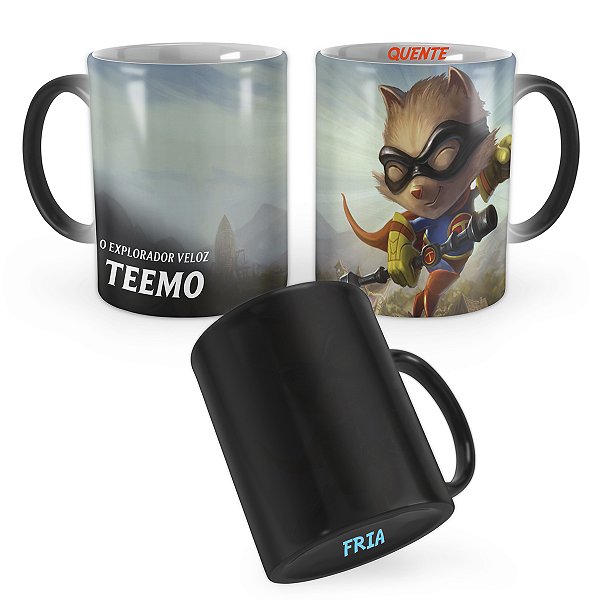 Caneca Mágica Super Teemo League of Legends Lol