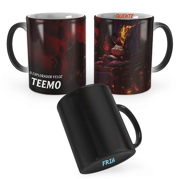 Caneca Mágica Capeteemo League of Legends Lol