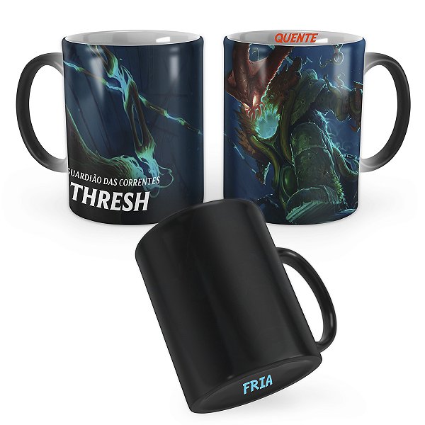 Caneca Mágica Thresh Terror Profundo League of Legends Lol