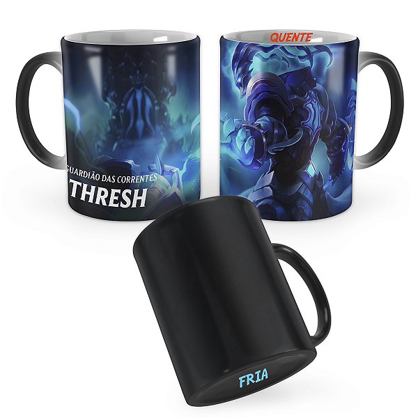 Caneca Mágica Thresh Mundial 2013 League of Legends Lol