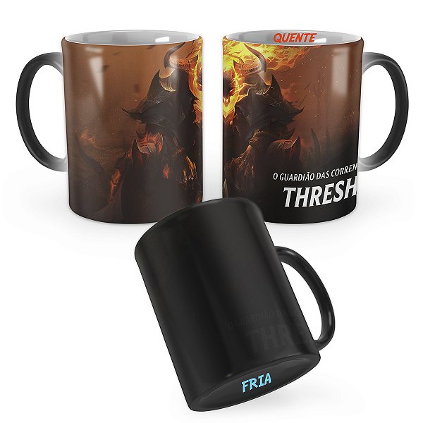 Caneca Mágica Thresh Velho Oeste League of Legends Lol