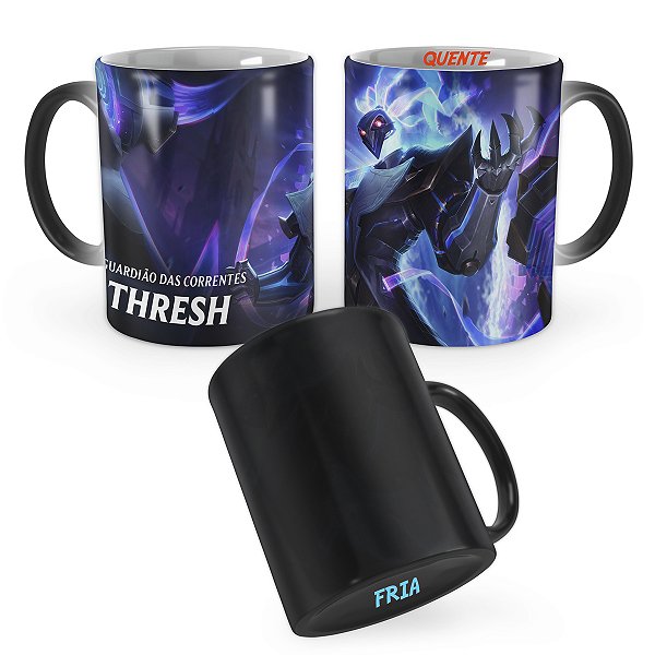 Caneca Mágica Pulsefire Thresh League of Legends Lol