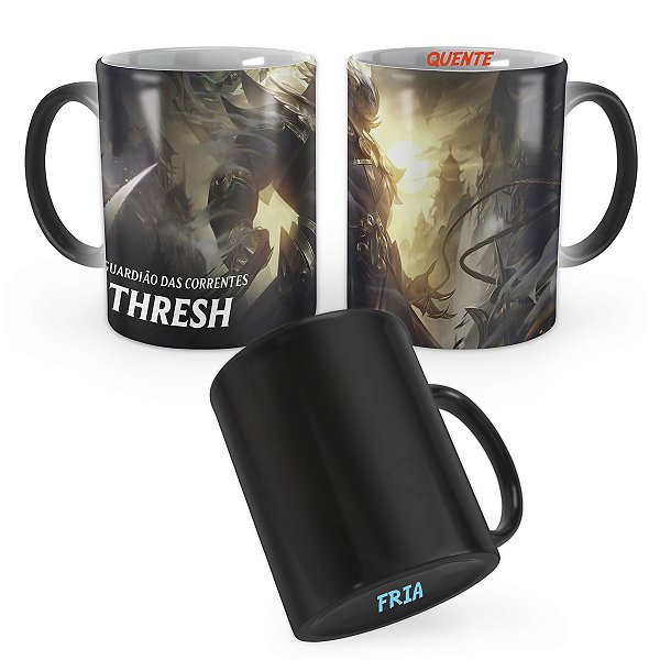 Caneca Mágica Thresh Imperador Lunar League of Legends Lol