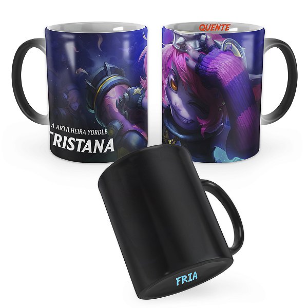 Caneca Mágica Tristana Garota Riot League of Legends Lol