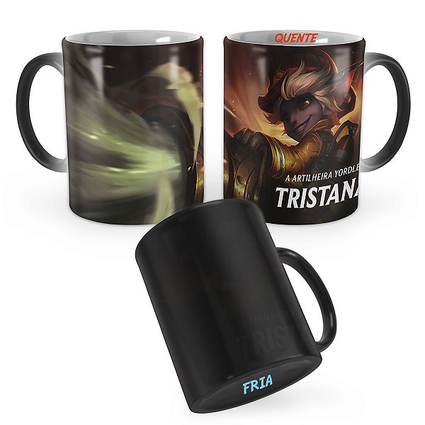 Caneca Mágica Tristana Bombeira League of Legends Lol