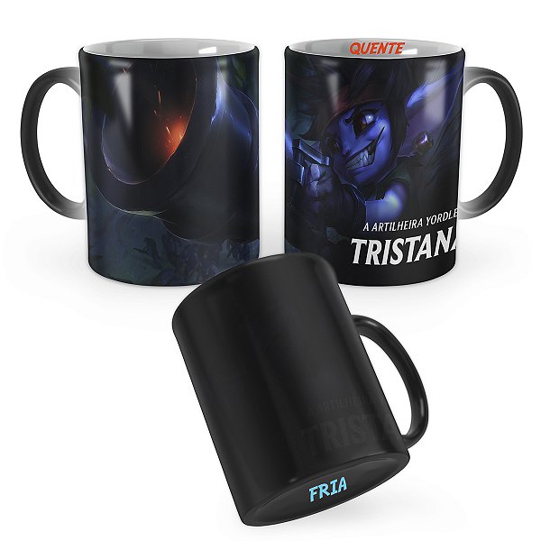 Caneca Mágica Tristana Guerrilheira League of Legends Lol