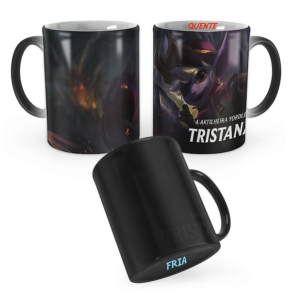 Caneca Mágica Tristana Bucaneira League of Legends Lol