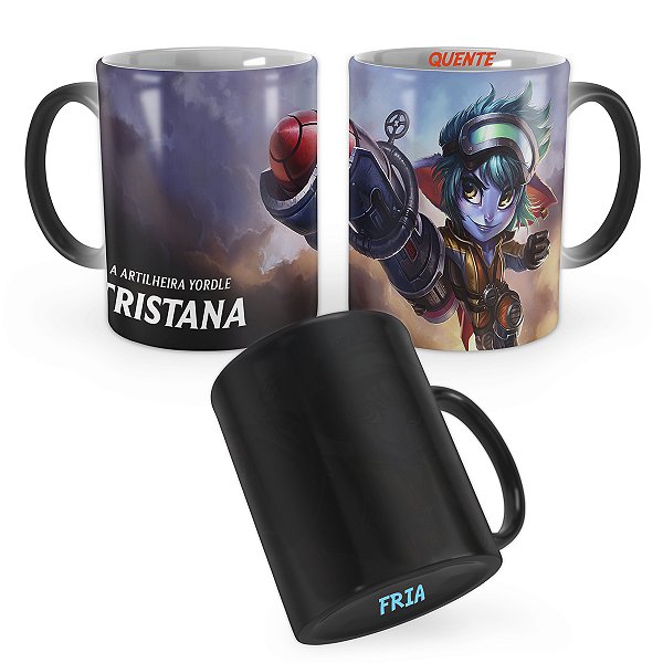 Caneca Mágica Tristana Garota-Foguete League of Legends Lol