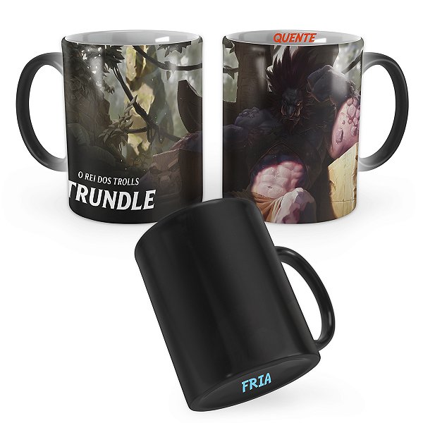 Caneca Mágica Trundle Tradicional League of Legends Lol