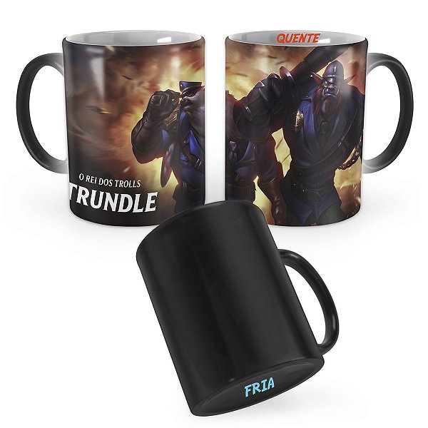 Caneca Mágica Guarda Trundle League of Legends Lol