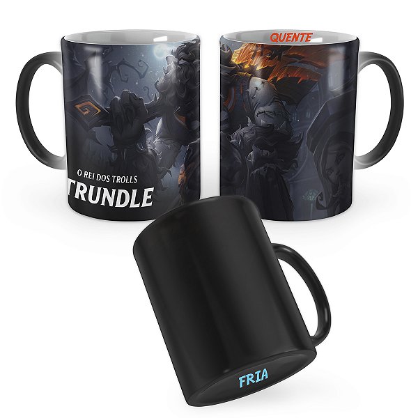 Caneca Mágica Trundle Noite Apavorante League of Legends Lol