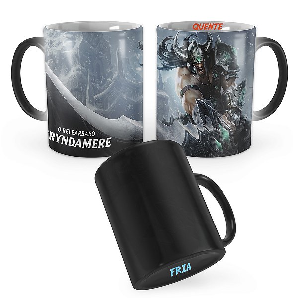 Caneca Mágica Tryndamere League of Legends Lol