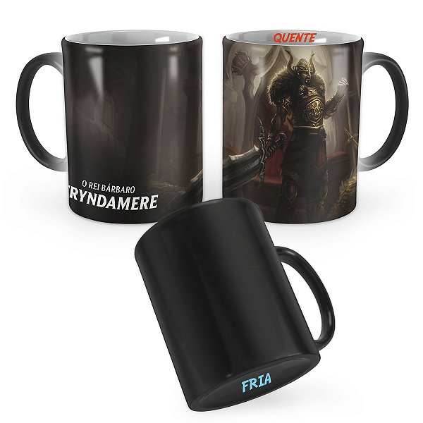 Caneca Mágica Tryndamere Viking League of Legends Lol