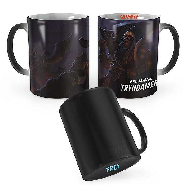Caneca Mágica Tryndamere Sultão League of Legends Lol
