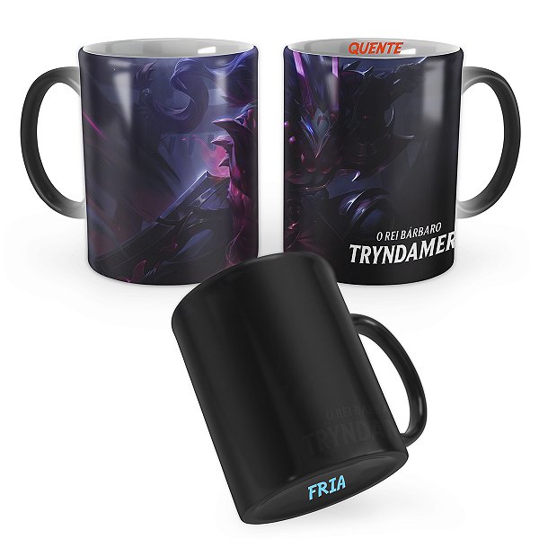 Caneca Mágica Tryndamere Lua Sangrenta League of Legends Lol