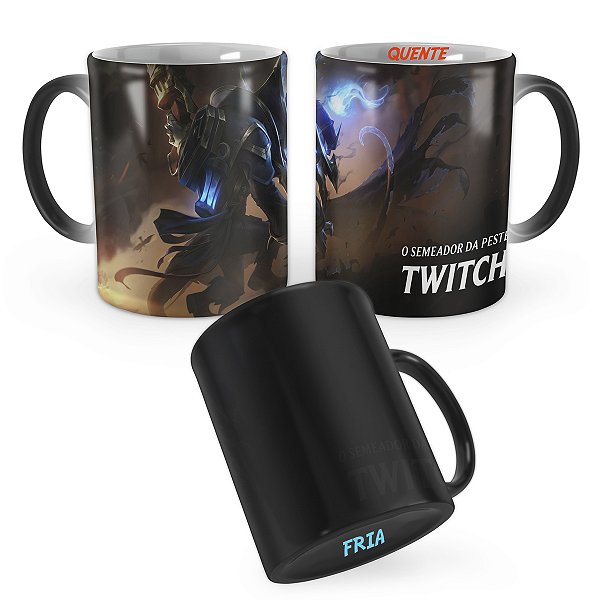 Caneca Mágica Twitch Velho Oeste League of Legends Lol
