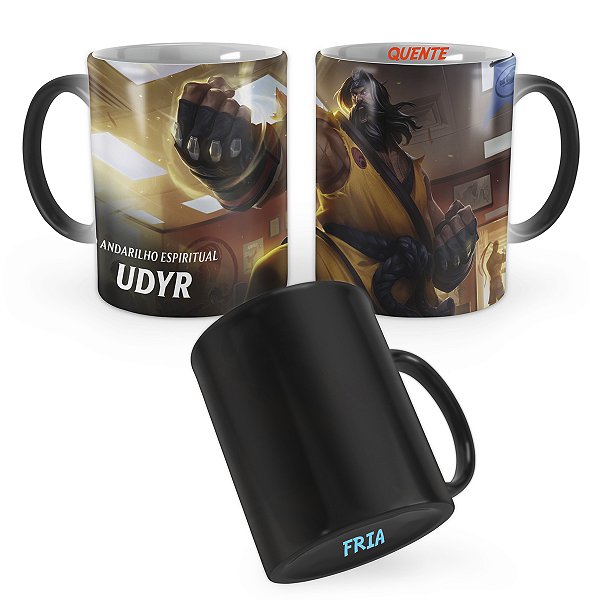 Caneca Mágica Udyr Faixa Preta League of Legends Lol