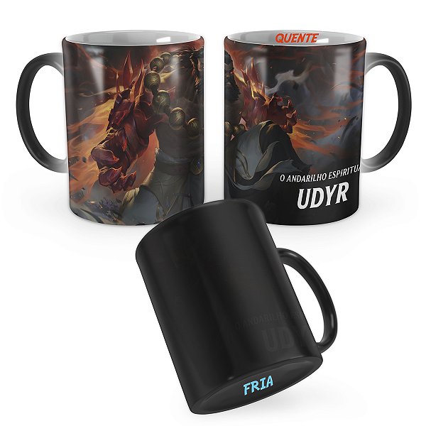 Caneca Mágica Udyr Guardião Espiritual League of Legends Lol