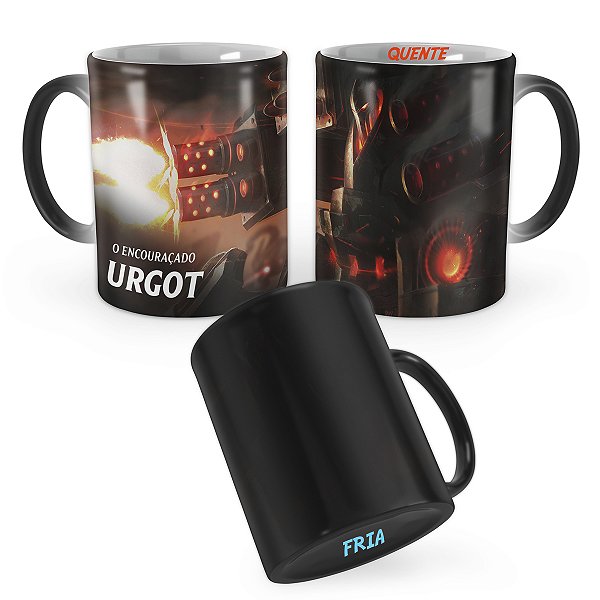 Caneca Mágica Urgot Máquina de Combate League of Legends Lol