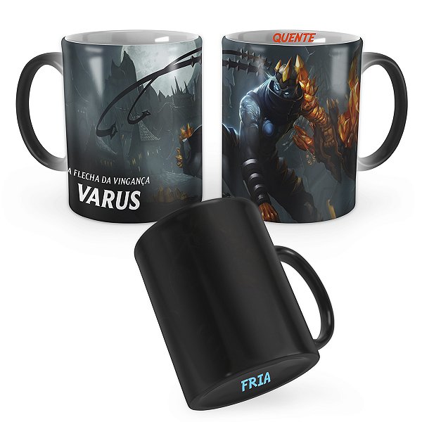 Caneca Mágica Varus do Cristal Arruinado League of Legends Lol