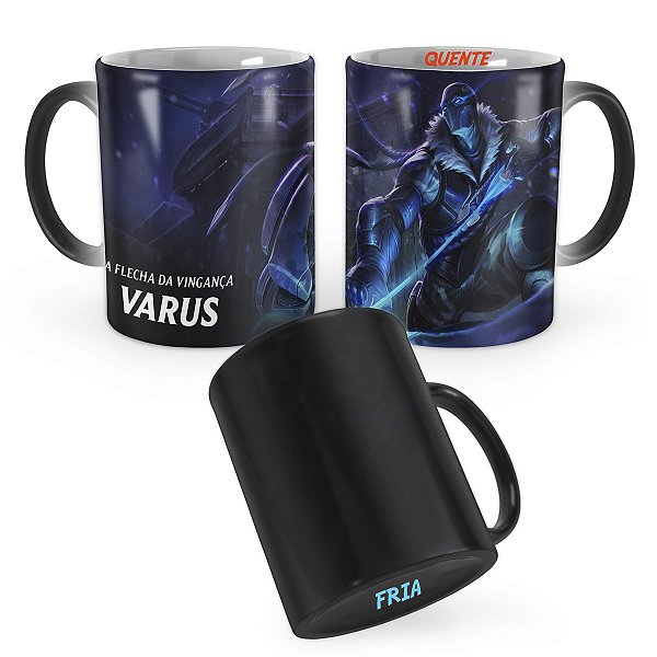Caneca Mágica Varus Operação no Ártico League of Legends Lol