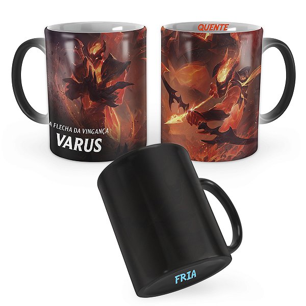 Caneca Mágica Varus Infernal League of Legends Lol