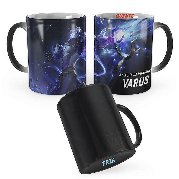 Caneca Mágica Varus Caçador Cósmico League of Legends Lol