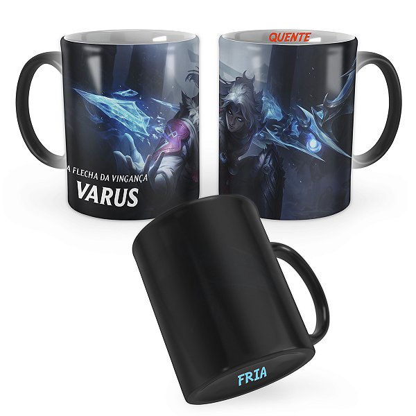 Caneca Mágica Varus Lua Nevada League of Legends Lol