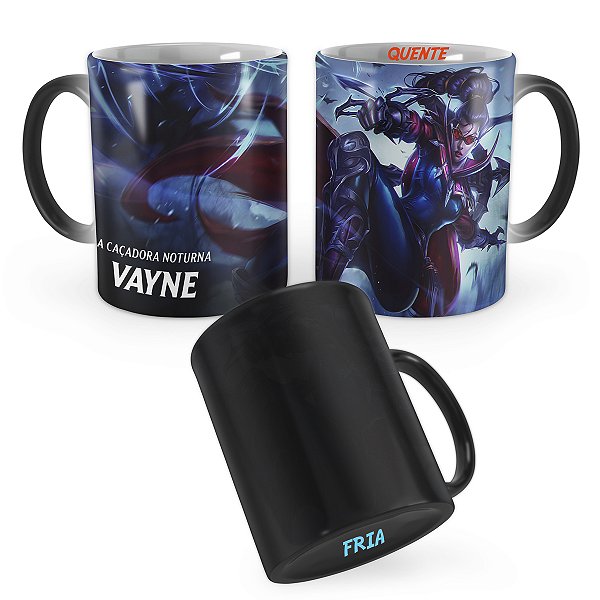 Caneca Mágica Vayne League of Legends Lol