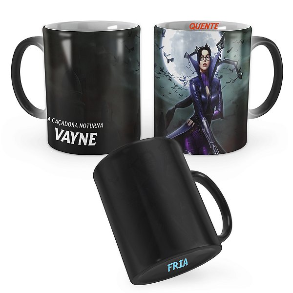 Caneca Mágica Vayne Defensora League of Legends Lol